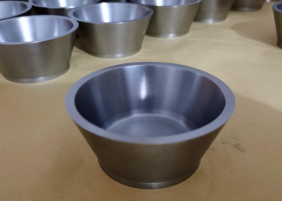 OEM ODM Tungsten Metal Alloy Tungsten Crucible 19.3g/Cm3 Density
